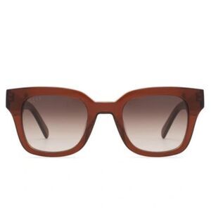 DIFF NEW Jean Sunglasses - Chic, Square, cognac